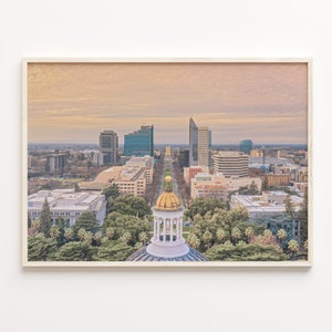 Sacramento Colorful Poster Print, Sacramento Photo Art, Sacramento Wall Decor, Travel Print, Sacramento Street Map Poster, City Map, C18-610