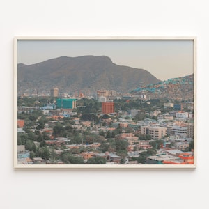 Kabul Colorful Poster Print, Kabul Photo Wall Art, Kabul Wall Decor, Kabul Travel Print, City Map, Kabul Street Map Poster, C18-232