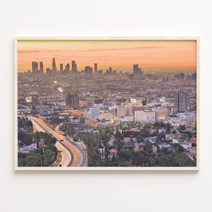 West Hollywood Colorful Poster Print, West Hollywood Photo Wall Art, Wall Decor, Travel Print, West Hollywood Street Map Poster, C18-515
