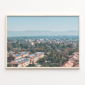 Palo Alto Colorful Poster Print, Palo Alto Photo Wall Art, Palo Alto Decor, Palo Alto Travel Print, Palo Alto Street Map Poster, C18-641