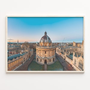 Oxford England Colorful Poster Print, Oxford Photo Wall Art, Oxford Wall Decor, Oxford Travel Print, City Map, C18-345