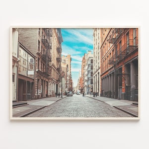 Soho New York Colorful Poster Print, Soho New York Photo Art, Soho New York Decor, Soho New York Street Map Poster, Travel Print, C18-320