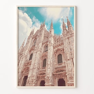 Milan Colorful Poster Print, Milan Photo Wall Art, Milan Wall Decor, Milan Travel Print, Milan Street Map Poster, City Map, C18-963