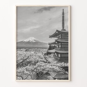 Japan Mattierte Plakatdruck, Japan Schwarzweiß-Wandkunst, Japan-Wand-Dekor, Japan Reise, Stadt Karte, Japan Straßenkarte Poster, C18-147