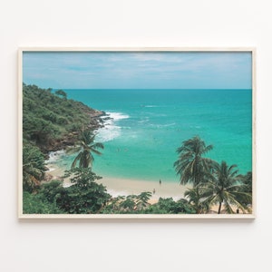 Puerto Escondido Colorful Poster Print, Puerto Escondido Photo Wall Art, Decor, Travel Print, Puerto Escondido Street Map Poster, C18-433