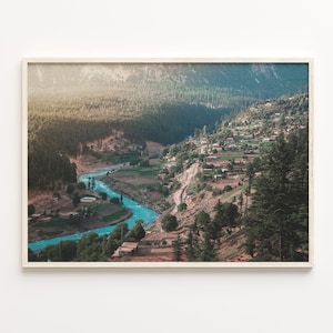 Pakistan Colorful Poster Print, Pakistan Photo Wall Art, Pakistan Wall Decor, Pakistan Travel Print, Pakistan Street Map Poster, C18-379