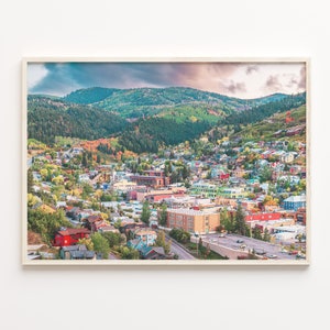 Park City Colorful Poster Print, Park City Photo Wall Art, Park City Decor, Park City Travel Print, Park City Street Map Poster, C18-386
