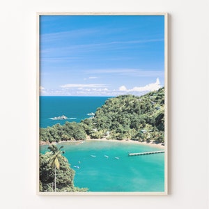 Trinidad And Tobago Colorful Poster Print, Trinidad And Tobago Art, Trinidad And Tobago Decor, Travel Print, Street Map Poster, C18-899