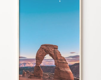 Utah Arches National Park Photo Print: Desert Landscape Wall Art