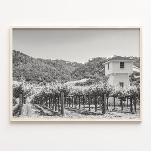 Sonoma Matted Poster Print Horizontal, Sonoma Black and White Wall Art, Sonoma Wall Decor, Sonoma Travel, Sonoma Street Map Poster, C18-428