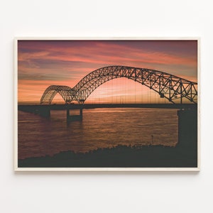 Memphis Colorful Poster Print, Memphis Photo Wall Art, Memphis Wall Decor, Memphis Travel Print, Memphis Street Map Poster, C18-702