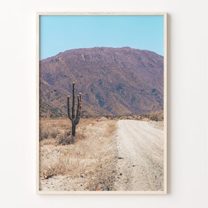 Saguaro National Park Colorful Poster Print, National Park Photo Art, Decor, Saguaro National Park Travel Print, Street Map Poster, C18-929