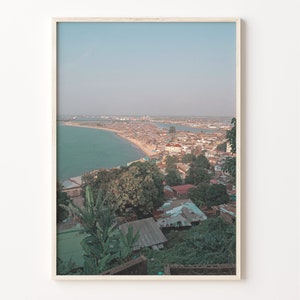 Monrovia Colorful Poster Print, Monrovia Photo Wall Art, Monrovia Wall Decor, Monrovia Travel Print, Monrovia Street Map Poster, C18-960