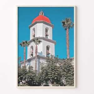 San Juan Capistrano Colorful Poster Print, San Juan Capistrano Photo, San Juan Capistrano Decor, Travel Print, Street Map Poster, C18-922