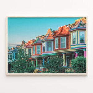 Maryland Colorful Poster Print, Maryland Photo Art, Maryland Wall Decor, Maryland Travel Print, Maryland Street Map Poster, C18-707