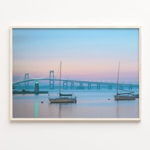 Rhode Island Colorful Poster Print, Rhode Island Photo Art, Rhode Island Decor, Travel Print, Rhode Island Street Map Poster, C18-616