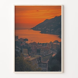 Amalfi Colorful Poster Print, Amalfi Photo Wall Art, Amalfi Wall Decor, Amalfi Travel Print, Amalfi Street Map Poster, City Map, C18-884