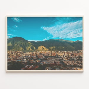 Caracas Colorful Poster Print, Caracas Photo Wall Art, Caracas Wall Decor, Caracas Travel Print, Caracas Street Map Poster, C18-391