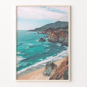 Pacifica Colorful Poster Print, Pacifica Photo Wall Art, Pacifica Wall Decor, Pacifica Travel Print, City Map, C18-171