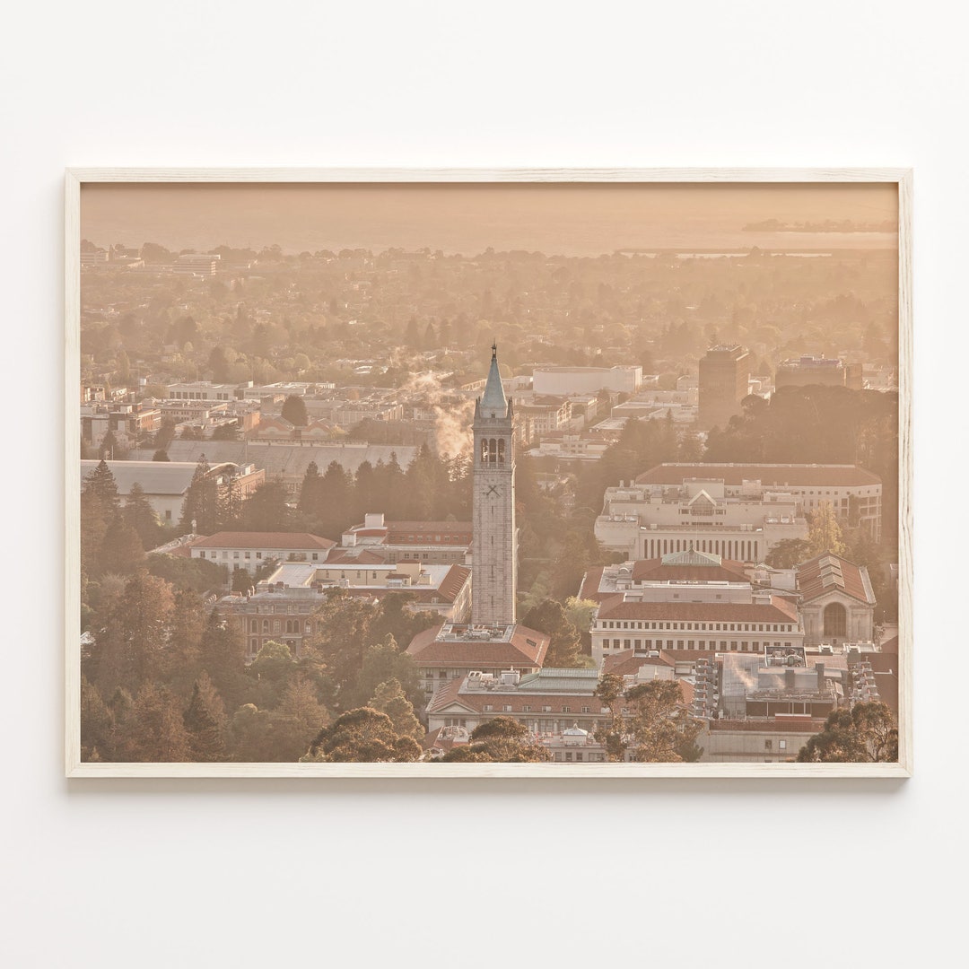 Berkeley Colorful Poster Print, Berkeley Photo Art, Berkeley Wall Decor ...