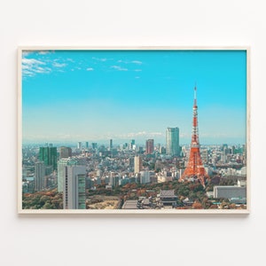 Tokyo Colorful Poster Print, Tokyo Photo Wall Art, Tokyo Wall Decor, Tokyo Travel Print, Tokyo Street Map Poster, City Map, C18-533