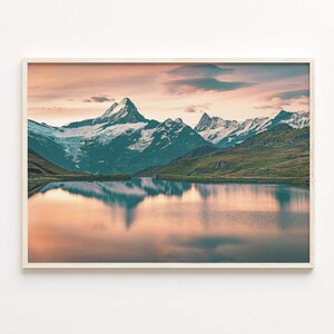 Switzerland Colorful Poster Print, Switzerland Photo Wall Art, Decor, Switzerland Travel Print, Switzerland Street Map Poster, C18-546