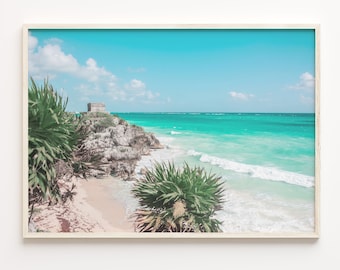 Playa Del Carmen Print: Colorful Mexico Wall Art