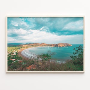 Nicaragua Colorful Poster Print Horizontal, Nicaragua Photo Wall Art, Nicaragua Decor, Nicaragua Travel Print, Street Map Poster, C18-390