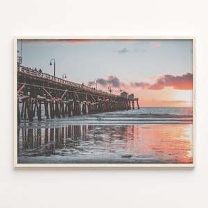 San Clemente Colorful Poster Print, San Clemente Photo Art, Decor, San Clemente Travel Print, San Clemente Street Map Poster, C18-375