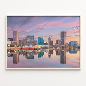 Maryland Colorful Poster Print, Maryland Photo Art, Maryland Wall Decor, Maryland Travel Print, Maryland Street Map Poster, C18-708