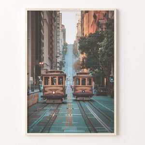 San Francisco Colorful Poster Print, San Francisco Photo Art, Decor, San Francisco Street Map Poster, San Francisco Travel Print, C18-19