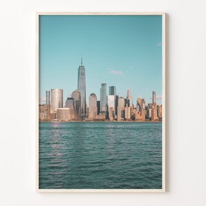 New York City Colorful Poster Print, New York City Photo Art, New York City Decor, New York City Street Map Poster, Travel Print, C18-124