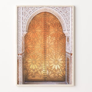 Marrakesch Bunt Poster-Druck, Marrakesch Fotokunst, Marrakesch Dekor, Marrakesch Reise-Druck, Marrakesch Straßenkarte Poster, C18-965