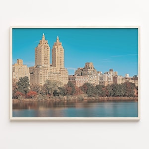 Upper West Side Colorful Poster Print, Upper West Side Photo Art, Wall Decor, Travel Print, Upper West Side Street Map Poster, C18-523