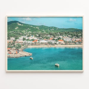 Saint Croix Colorful Poster Print, Saint Croix Photo Wall Art, Saint Croix Wall Decor, Travel Print, City Map, C18-224