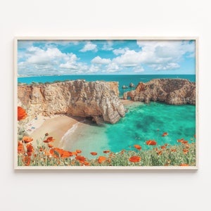 Portugal Colorful Poster Print, Portugal Photo Wall Art, Portugal Decor, Portugal Travel Print, City Map, C18-340