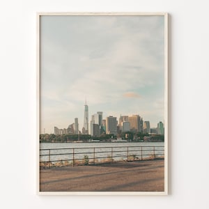 New York City Colorful Poster Print, New York City Photo Wall Art, New York City Wall Decor, Travel Print, City Map, C18-122