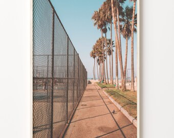 California Beach Photo Print: Summer Morning Art, Boho Decor