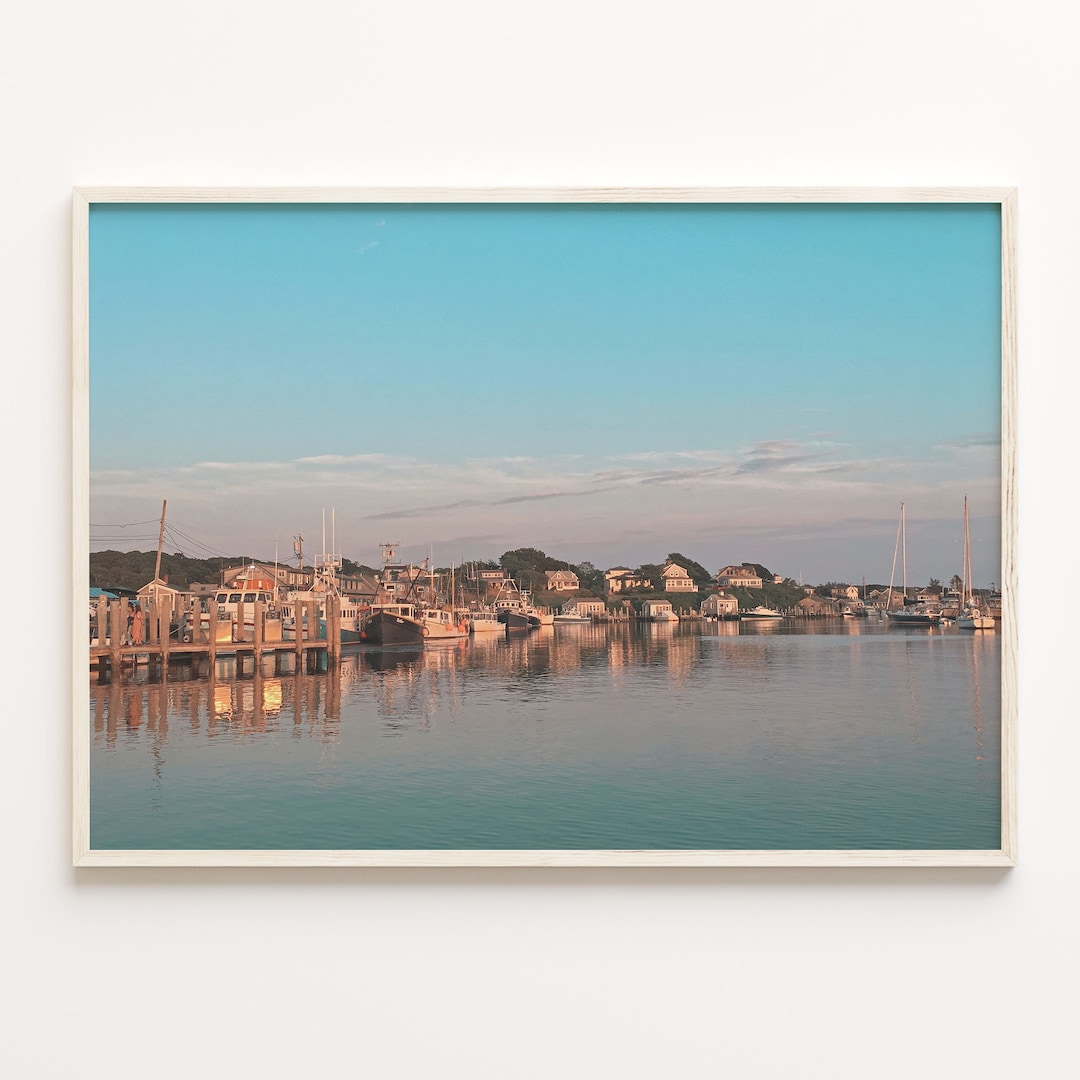 Marthas Vineyard Colorful Poster Print, Marthas Vineyard Photo Wall Art ...