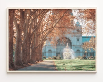 Melbourne Australia Print: Royal Exhibition Building Photo Art