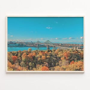 Montreal Colorful Poster Print, Montreal Photo Art, Montreal Wall Decor, Montreal Travel Print, Montreal Street Map Poster, C18-684