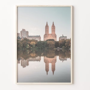 Upper West Side Colorful Poster Print, Upper West Side Photo Wall Art, Wall Art Boho Decor, Colorful Wall Art, C18-25