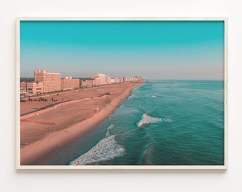 Virginia Beach Photo Print: Colorful Coastal Wall Art
