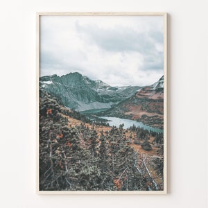 Montana Bunt Poster Druck, Montana Foto Wandkunst, Montana Wand-Dekor, Montana Reise-Druck, Montana Straßenkarte Poster, C18-959