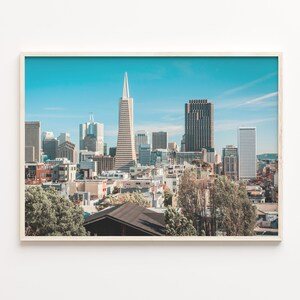San Francisco Colorful Poster Print, San Francisco Photo Art, San Francisco Decor, Street Map Poster, San Francisco Travel Print, C18-284