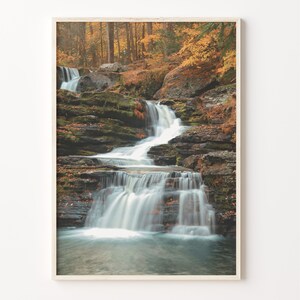 Pocono Mountains Bunt Poster, Pocono Mountains Foto Wandkunst, Dekor, Reisedruck, Pocono Mountains Straßenkarte Poster, C18-941