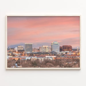 Colorado Springs Colorful Poster Print, Colorado Springs Photo Wall Art, Colorado Springs Decor, Travel Print, City Map, C18-253