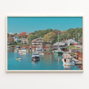 Ogunquit Colorful Poster Print, Ogunquit Photo Wall Art, Ogunquit Wall Decor, Ogunquit Travel Print, Ogunquit Street Map Poster, C18-657