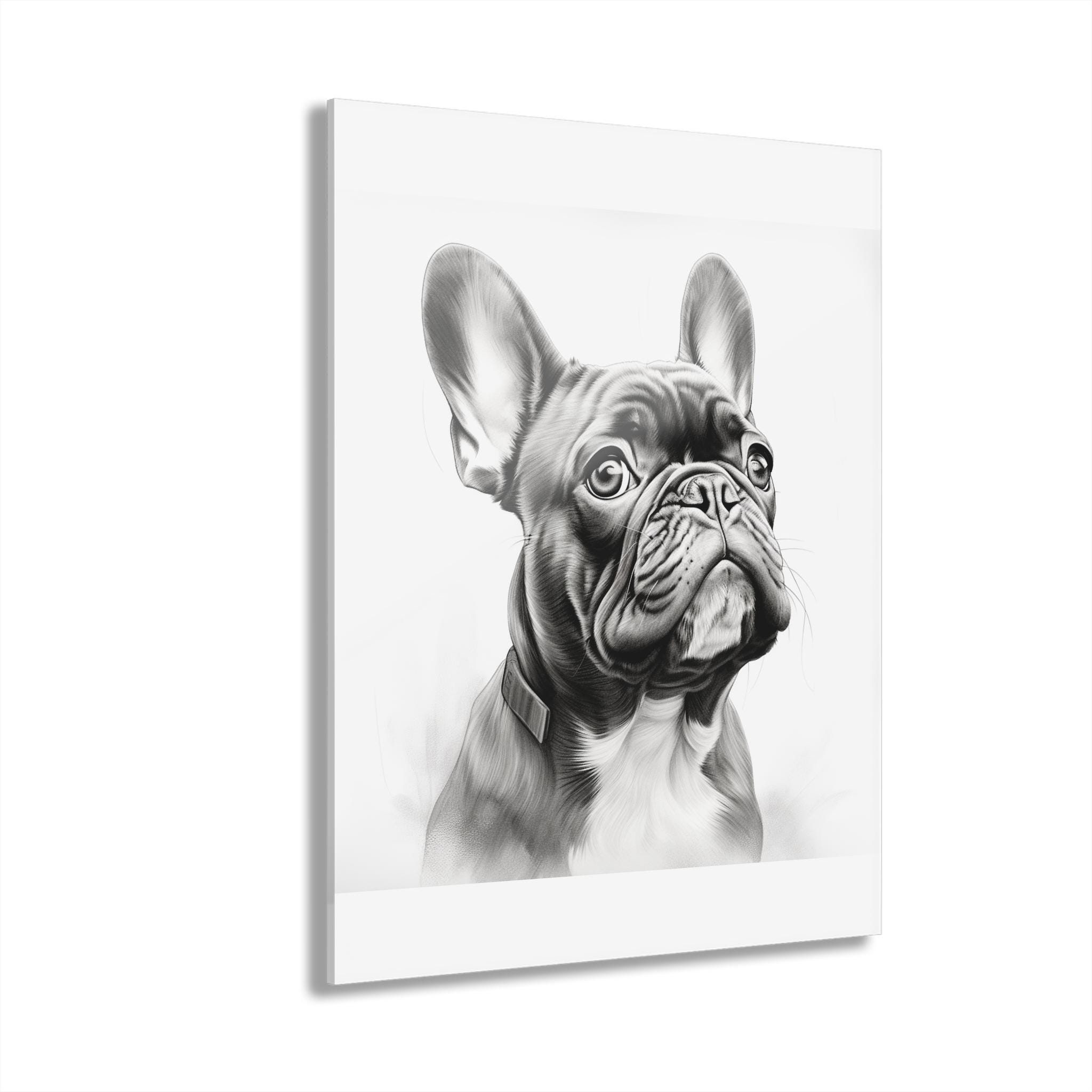 フレンチブルドッグのスケッチ アクリル画 - Etsy 日本