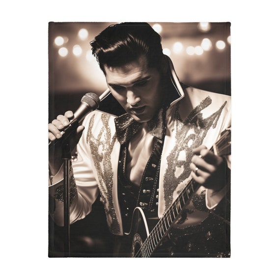 King of Rock 'n' Roll Blanket (Two-sided print)